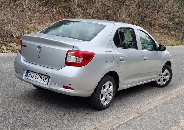 Dacia Logan cena 19999 przebieg: 95250, rok produkcji 2014 z Bełchatów małe 154